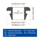 thumbnail image 2 of Uxcell 20Pack Grommets de Caucho 17mm Diámetro de Montaje, para Tapones de Agujero de Caucho de 14mm ID Grommets de Cableado de Caucho para Muro Cortafuegos, Negro, 2 of 7