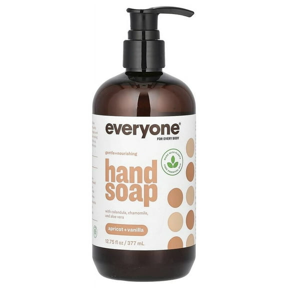 Everyone, Hand Soap, Apricot   Vanilla, 12.75 fl oz Pack of 2