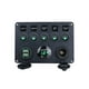 thumbnail image 4 of Panel de Interruptores Speravity 5 Gang Dual USB Antioxidante Resistente al Calor Verde, 4 of 6