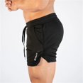 thumbnail image 2 of Fitness sports Shorts Man Summer Gyms Workout Male Breathable Mesh shorts Quick Dry Beach Short Pants men Sportswear, 2 of 4
