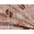 thumbnail image 4 of oneOone Rayon Light Pink Salmon Fabric Floral & Geometric Craft Projects Decor Fabric Printed By The Yard 56 Inch Wide, 4 of 5