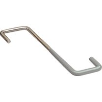 CRAWFORD RH26 Rafter Hook, 20 lb, Self-Tap Mounting, Steel, Gray, Zinc