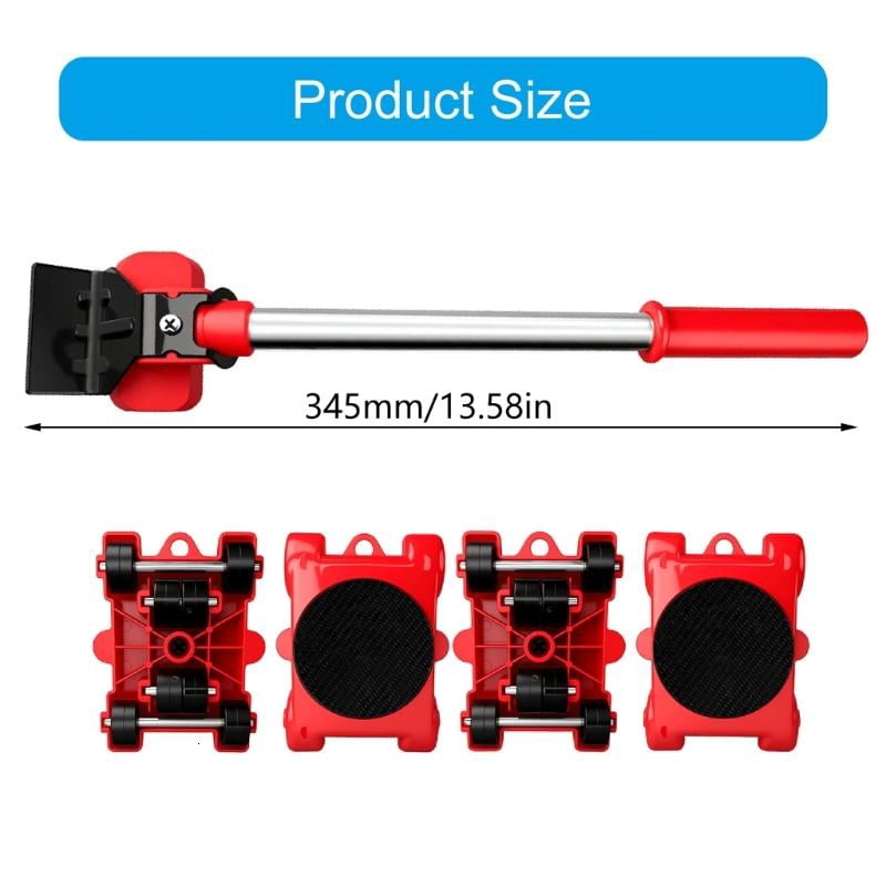 Furniture Mover Transport Lifter 360 Degree Rotation with Universal Wheel