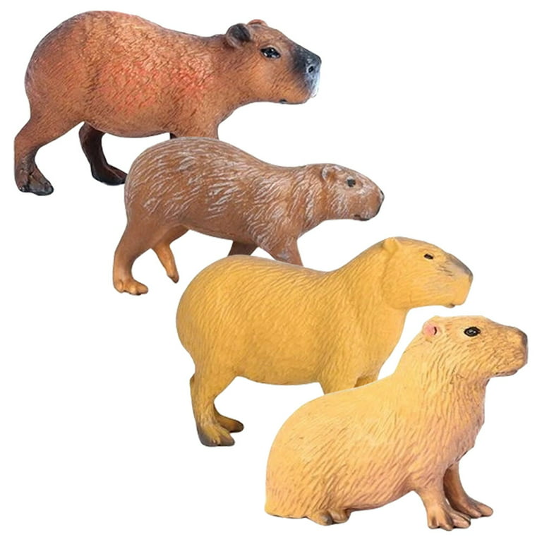 RESERVED for Mackenzie Capybara Figurine OOAK Handmade Polymer
