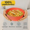 thumbnail image 6 of 16-Piece Cereal Bowls,26oz Wheat Straw Bowls Set, Unbreakable Durable Plastic Bowls for Kitchen, Camping, Kids Salad Snack Bowl Reusable,Dishwasher Safe, Multicolor$$Home Decor, Kitchen, & Other, 6 of 7