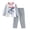 Grey, variant on Leey-World Toddler Pijamas Girl 1t 2t 3t 4t 5t 6t Toddler Girls Kids Pajamas Pjs Long Sleeve Snug fit 12M-8Y 2pcs Soft Jammies(Beige,10-11 Years)