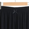 thumbnail image 4 of SDNall Womens Summer Wide Leg High Waist Outing Bandage Solid Short Pants, 4 of 9