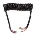 thumbnail image 4 of Electric Coiled Cable, 9.8ft 20AWG Stable Performance Insulated Sheath Trailer 13 Core Coiled Cable  For Replacement, 4 of 8