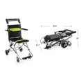 thumbnail image 2 of yuwell Portable Folding Travelling Wheelchair,Ultra Lightweight Transport Wheelchair for The Elderly and Children, 2 of 11