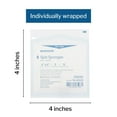 thumbnail image 5 of McKesson Split Sponges, Sterile, I.V. and Tracheostomy Dressings, Polyester and Rayon Blend, 6-Ply, 4 in. x 4 in., 2 per Pack, 25 Packs, 50 Total, 5 of 10