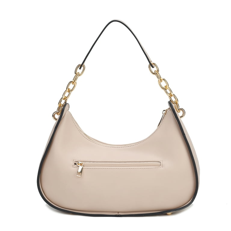 MKF Collection Lottie Vegan Leather Women's Hobo Bag, Shoulder Purse Handbag by Mia K. - Lilac MKF Collection Lottie Vegan Leather Women's Hobo Bag, Shoulder Purse Handbag by Mia K. - Lilac