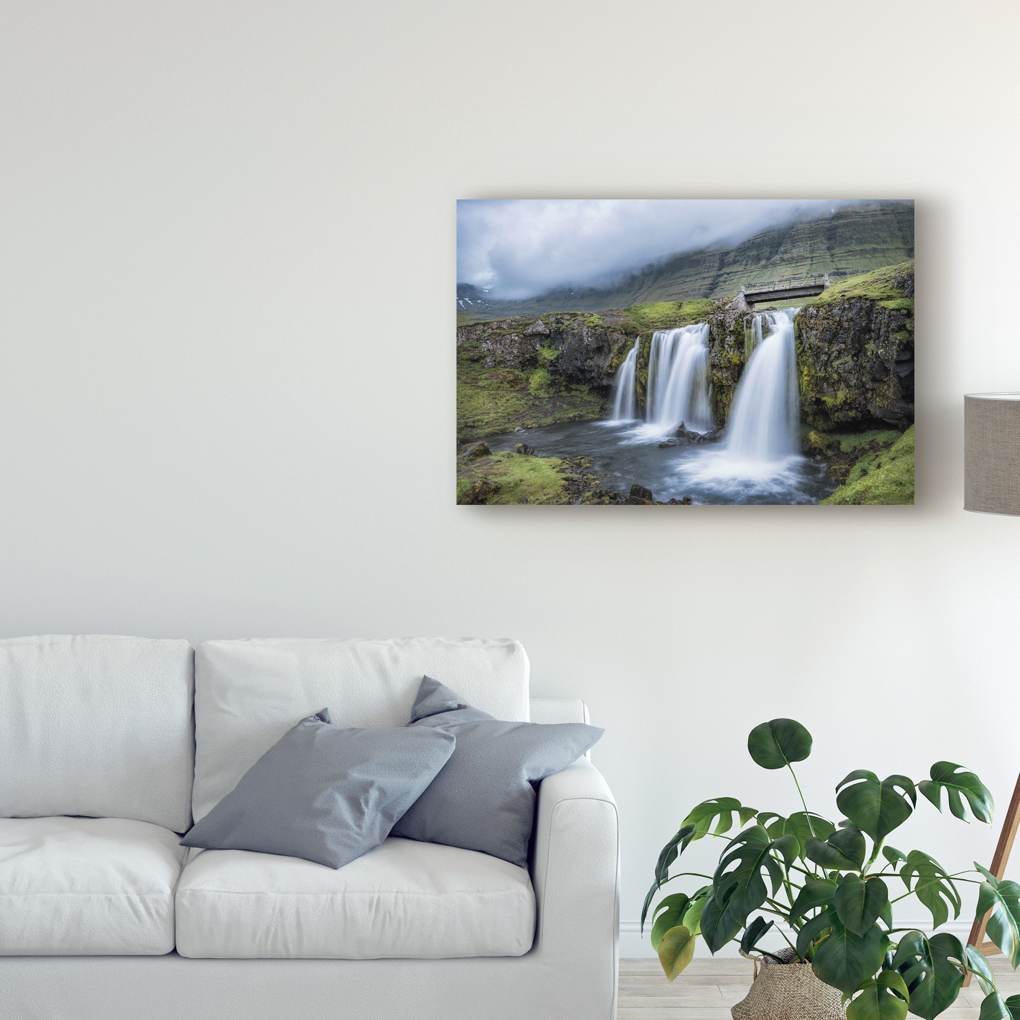Trademark Fine Art 'Troll Bridge' Canvas Art by Danny Head
