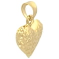 thumbnail image 2 of Dije Corazon Facetado Oro Amarillo Sólido 10k, 2 of 4