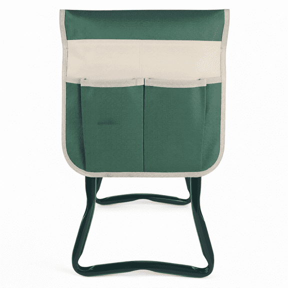 Foldable Garden Kneeler and Seat Heavy Duty Gardening Stool Kneeling Bench with Large Tool Pouch and Wider EVA Foam Kneeling Pad, Gifts for Women Men Seniors Gardener