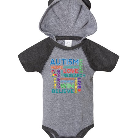 

Inktastic Autism Support slogan Gift Baby Boy or Baby Girl Bodysuit