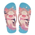 thumbnail image 2 of Psesaysky Boys Girls Open-Toe Sandals Cute Axolotl Print Summer Beach Water Slides Sandals(Toddler/Little Kid) Size 2, 2 of 7