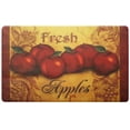 thumbnail image 1 of Home Sweet Home Anti Fatigue Kitchen Floor Mat - Non Slip Foam Comfort Standing Mat with Stain & Water Resistant Surface (Delicious Apples, 18" W x 30" L), 1 of 1