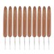 thumbnail image 2 of Ganchos de ganchillo, mango de bambú, agujas de coser, herramientas de bordado, una sola cabeza, 0,5 mm 10 Piezas Methold HA006418-01, 2 of 6