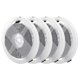 thumbnail image 4 of Tira de luces 5050 RGB compatible con Bluetooth, luz cambiante de color, control remoto, sincronización de música, lámpara LED, decoración del hogar, enchufe de EE. UU. Eigraketly HA000895-01B, 4 of 6