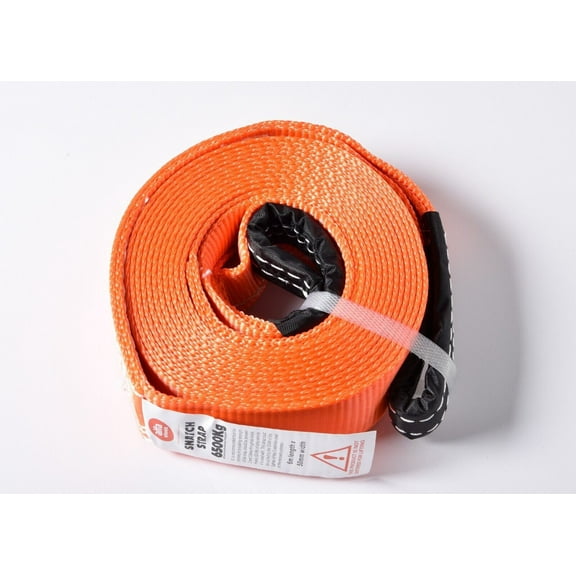 Two Pack 2" 14000lbs Tow Strap 20 ft winch sling 2in 20ft vehicle recovery 2x20