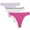 Fuchsia/Lavender, variant on Umbro Women's Seamless Thong Panties 3 Pack