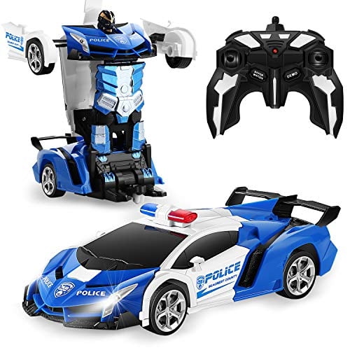 FIGROL Transform RC Car Robot control remoto del coche independiente 2.4G Robot deformación