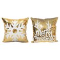thumbnail image 1 of GOOHOCHY 2pcs Navidad Decoración Pillowcases Copos de nieve Pillowcases Cubiertas de almohadas de copo de nieve, 1 of 7