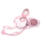 thumbnail image 1 of Zapatillas de ballet con cinta, puntera de cuero, zapatos de práctica de yoga en interiores, zapatos con cordones para adultos, zapatos de baile de satén con suela suave y dos suelas, 1 of 5