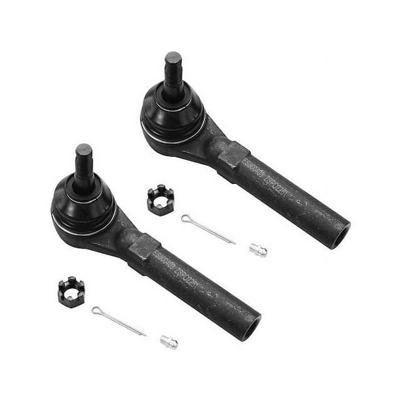Outer Tie Rod End Set - Compatible with 2008 - 2016 Chrysler Town & Country 2009 2010 2011 2012 2013 2014 2015