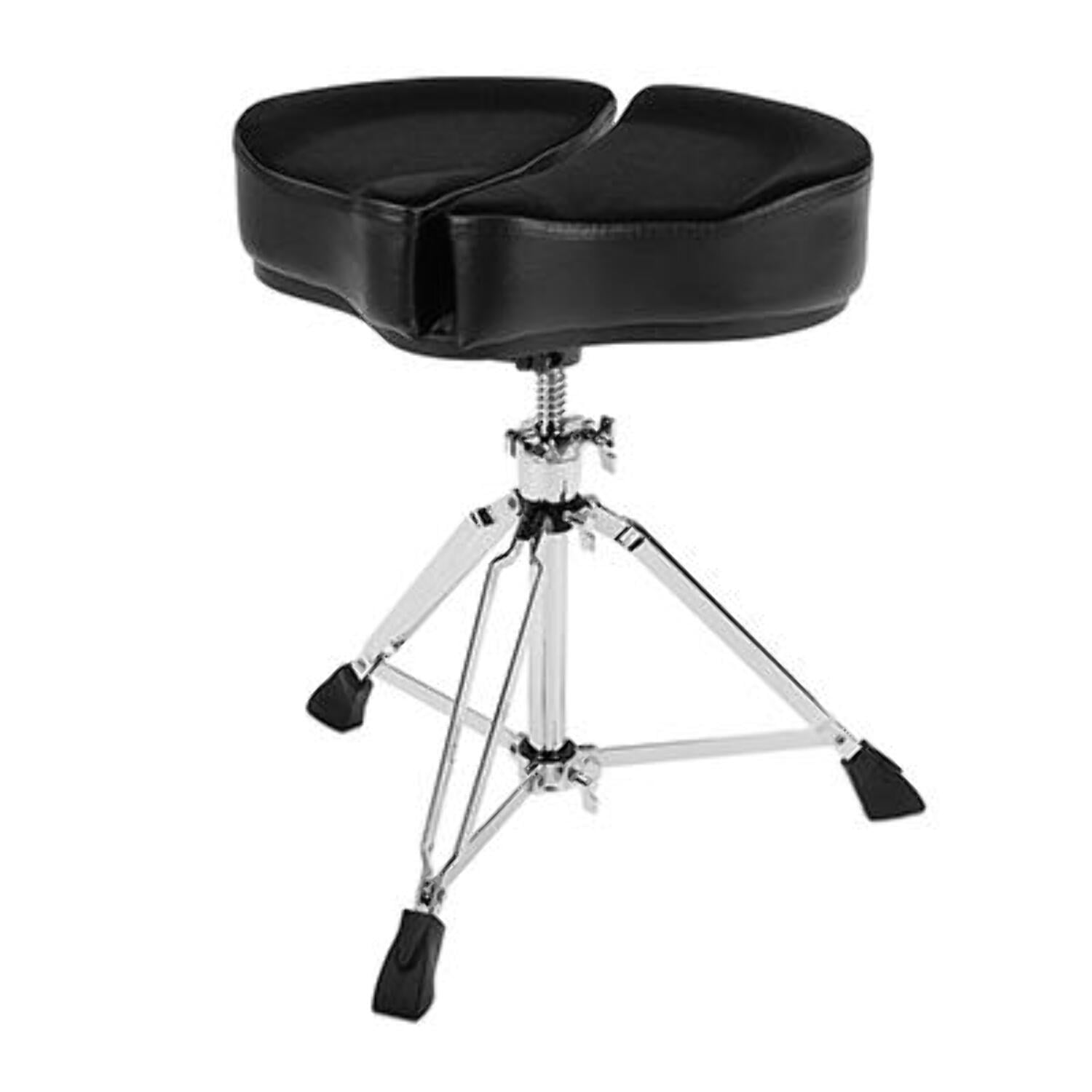 Ahead Spinal-G Drum Saddle, 3 Leg, Black Top / Black Sides
