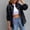 Z-Black, variant on Women's Denim Jackets Clothing 2025!Women's Basic Solid Color Button Down Denim Cotton Jacket With Pockets Denim Jacket Coat