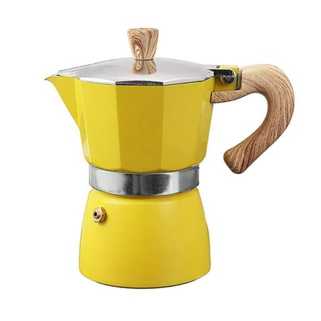 

XM Culture Aluminum Italian Style Espresso Coffee Maker Percolator Stove Top Pot Kettle