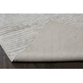 thumbnail image 2 of Kalaty Renzo Area Rug RZ-540 Silver Worn Gradient 5' 6" x 8' 6" Rectangle, 2 of 2