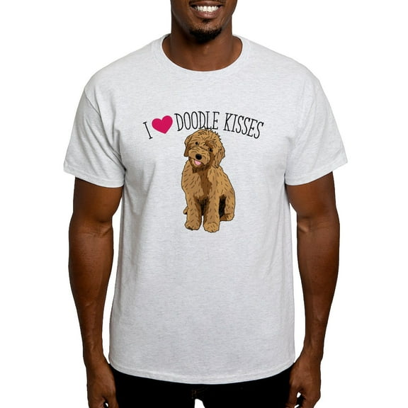 CafePress - I Love Doodle Kisses Light T Shirt - Men's Classic Graphic T-Shirt