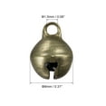 thumbnail image 2 of 8mm Small Jingle Bells for Craft DIY Christmas Vacuum Plating Bronze Tone 48 Pack, 2 of 5