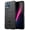 Black, variant on Case for T-Mobile REVVL 6X 5G (2023) / REVVL 6 5G (2022), Nakedcellphone Rugged Shield Protective Cover [Anti-Fingerprint, Matte Grip Texture] - Black