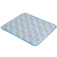thumbnail image 2 of Pet Cooling Mat Smudge-proof Non-deformed Cooling Air Permeable Comfortable Fabric Summer Pet Mats for Kitten, 2 of 10