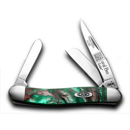 - CASE XX Coral Sea Genuine Corelon 1/500 Stockman Pocket Knife Knives