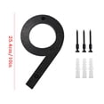 thumbnail image 2 of House Numbers for Outside, 10 Inch Plastic Address Numbers, Modern House Number Sign with Weather-Resistant Coating, Easy to Install Wall Mount for Home, Apartment, Mailbox, 2 of 7