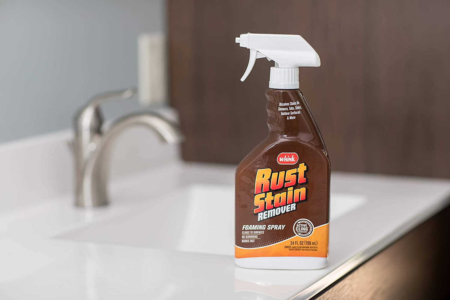Whink 24 oz. Rust Stain Remover Foaming Spray 349944