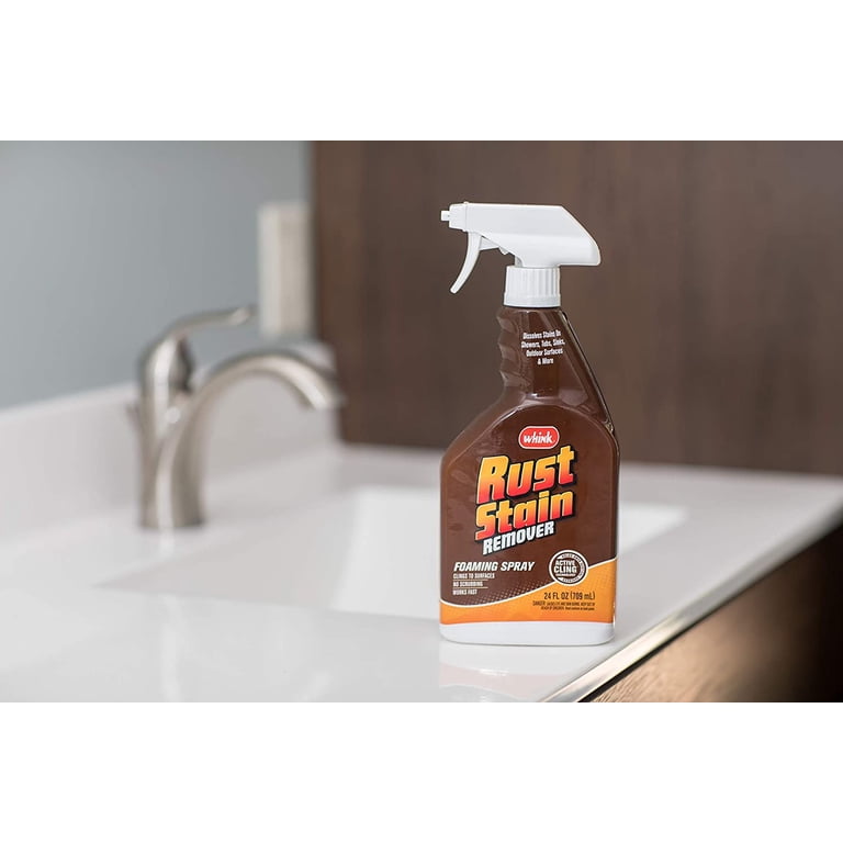 Whink Rust Stain Remover Foaming Spray, 24 oz photo 2