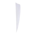 thumbnail image 4 of Fletchings de paletas de plumas de 3 pulgadas de 12 piezas para arco de bricolaje blanco Cola Tiro con arco Fletching Vanes, 4 of 8