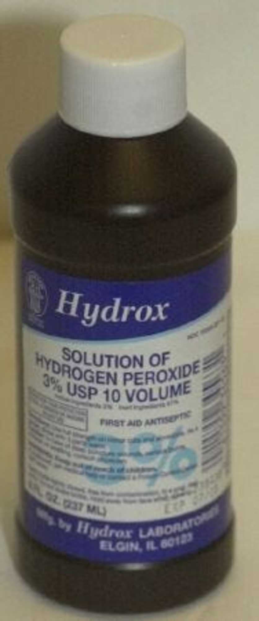 McKesson Hydrogen Peroxide 3% Latex Free Liquid