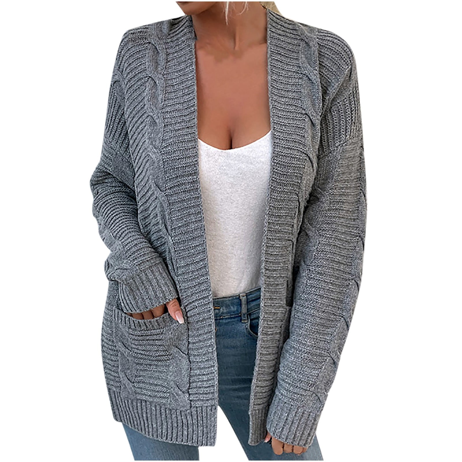 Front open hotsell sweaters for women