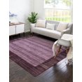 thumbnail image 3 of Rugs.com Angelica Collection Rug – 8 Ft Square Violet Medium Rug Perfect For Living Rooms, Kitchens, Entryways, 3 of 9