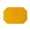 Yellow, variant on 1 Pc Reversible Placemats, Faux Leather Heat Resistant Placemats Washable Table Mats Wipeable Place Mats for Dining Table Wedding Coffee Shop Decoration, 5.51x3.94 Inch, Black