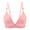 Pink, variant on Penkiiy Women Bras Woman's Printing Gathered Together Daily Bra Underwear No Rims Watermelon Red Bras