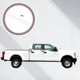 thumbnail image 2 of Red Hound Auto Door Edge Lip Guards 2017-2019 Compatible with Ford Super Duty F250/F350 Crew Cab 4pc Clear Paint Protector Film Not Universal Pre-Cut Custom Fit, 2 of 8