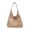Beige, variant on Women Suede Shoulder Bag Fall Winter Fashion Crossbody Purse Handbag Tote