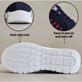 thumbnail image 4 of BERANMEY Sneakers for Women Lightweight Slip-On Sneakers Womens Sneaker Breathable Mesh Walking Shoes Casual Shoes for Womens Flexible Soft Sole for Everyday Wear, 4 of 9